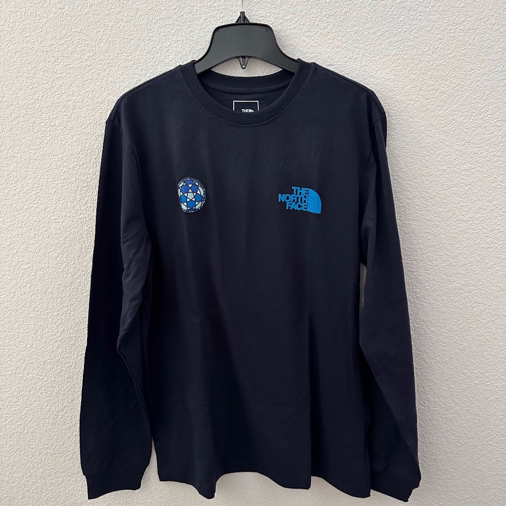 The North Face Men’s Long-Sleeve Tee (Size L) - Aviator Navy